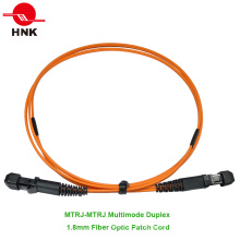 MTRJ-MTRJ 1.8mm Duplex Multimode 50 Om2 Fiber Optic Patch Cord